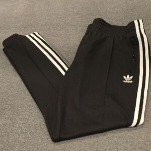 Adidas Black and White Sweatpants Iconic Design